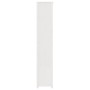 Estantería madera maciza de pino blanca 80x35x183 cm de vidaXL, Librerías y estanterías - Ref: Foro24-821695, Precio: 211,54 ...