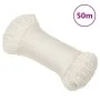 Weißes Polypropylen-Arbeitsseil 8 mm 50 m von vidaXL, Seile und Metallschnüre - Ref: Foro24-153046, Preis: 15,08 €, Rabatt: %