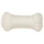 Weißes Polypropylen-Arbeitsseil 8 mm 50 m von vidaXL, Seile und Metallschnüre - Ref: Foro24-153046, Preis: 15,08 €, Rabatt: %
