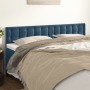 Cabeceros 2 unidades de terciopelo azul oscuro 80x5x78/88 cm de vidaXL, Cabeceros y pies de cama - Ref: Foro24-346494, Precio...