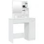 Dressing table with glossy white mirror 86.5x35x136 cm by vidaXL, Bedroom Dressers - Ref: Foro24-802963, Price: 93,61 €, Disc...