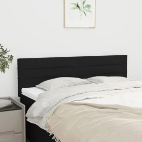 Kopfteile 2 Einheiten aus schwarzem Stoff 72x5x78/88 cm von vidaXL, Kopf- und Fußteile - Ref: Foro24-346146, Preis: 65,01 €, ...