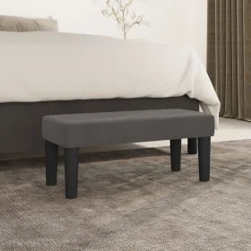 Dark gray velvet bench 70x30x30 cm by vidaXL, Banks - Ref: Foro24-346639, Price: 38,68 €, Discount: %