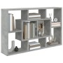 Estantería pared madera ingeniería gris hormigón 85x16x52,5 cm de vidaXL, Armarios y almacenamiento - Ref: Foro24-801422, Pre...