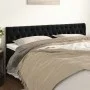 Cabeceros 2 unidades de terciopelo negro 100x7x78/88 cm de vidaXL, Cabeceros y pies de cama - Ref: Foro24-346392, Precio: 77,...