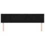 Cabeceros 2 unidades de terciopelo negro 90x5x78/88 cm de vidaXL, Cabeceros y pies de cama - Ref: Foro24-346280, Precio: 67,6...