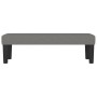 Banco de tela gris oscuro 100x30x30 cm de vidaXL, Bancos - Ref: Foro24-346645, Precio: 58,00 €, Descuento: %