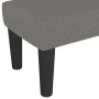 Banco de tela gris oscuro 100x30x30 cm de vidaXL, Bancos - Ref: Foro24-346645, Precio: 58,00 €, Descuento: %
