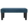 Banco de terciopelo azul oscuro 70x30x30 cm de vidaXL, Bancos - Ref: Foro24-346642, Precio: 42,40 €, Descuento: %