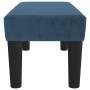 Banco de terciopelo azul oscuro 70x30x30 cm de vidaXL, Bancos - Ref: Foro24-346642, Precio: 43,48 €, Descuento: %