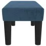 Banco de terciopelo azul oscuro 70x30x30 cm de vidaXL, Bancos - Ref: Foro24-346642, Precio: 42,40 €, Descuento: %
