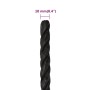 Cuerda de trabajo polipropileno negro 10 mm 250 m de vidaXL, Sogas y cuerdas metálicas - Ref: Foro24-153014, Precio: 70,02 €,...