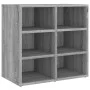 Mueble zapatero color gris Sonoma 52,5x30x50 cm de vidaXL, Taquillas y armarios de almacenamiento - Ref: Foro24-820510, Preci...