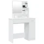 Tocador con espejo blanco 86,5x35x136 cm de vidaXL, Tocadores para dormitorios - Ref: Foro24-802957, Precio: 87,42 €, Descuen...