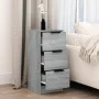 Sonoma gray plywood sideboard 30x30x70 cm by vidaXL, Sideboards - Ref: Foro24-817014, Price: 48,88 €, Discount: %