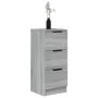 Sonoma gray plywood sideboard 30x30x70 cm by vidaXL, Sideboards - Ref: Foro24-817014, Price: 48,88 €, Discount: %