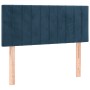 Cabecero de terciopelo azul 100x5x78/88 cm de vidaXL, Cabeceros y pies de cama - Ref: Foro24-346240, Precio: 44,55 €, Descuen...