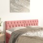 Cabeceros 2 unidades de terciopelo rosa 80x7x78/88 cm de vidaXL, Cabeceros y pies de cama - Ref: Foro24-346367, Precio: 70,51...