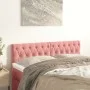 Headboards 2 units of pink velvet 80x7x78/88 cm by vidaXL, Headboards and footboards - Ref: Foro24-346367, Price: 69,54 €, Di...