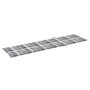 Tumbonas con mesa y cojín 2 unidades madera maciza de teca de vidaXL, Tumbonas - Ref: Foro24-3073185, Precio: 572,56 €, Descu...