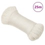 Cuerda de trabajo polipropileno blanco 3 mm 25 m de vidaXL, Sogas y cuerdas metálicas - Ref: Foro24-153035, Precio: 9,61 €, D...