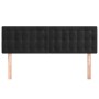 Cabeceros 2 unidades terciopelo negro 72x5x78/88 cm de vidaXL, Cabeceros y pies de cama - Ref: Foro24-346472, Precio: 81,61 €...