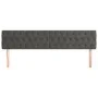 Headboards 2 units of dark gray velvet 90x7x78/88 cm by vidaXL, Headboards and footboards - Ref: Foro24-346377, Price: 66,03 ...