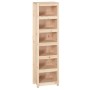 Estantería madera maciza de pino 50x35x183 cm de vidaXL, Librerías y estanterías - Ref: Foro24-821719, Precio: 135,98 €, Desc...