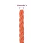 Orange polypropylene work rope 10 mm 50 m by vidaXL, Ropes and metal cords - Ref: Foro24-152934, Price: 18,77 €, Discount: %