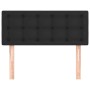 Cabecero de cuero sintético negro 80x5x78/88 cm de vidaXL, Cabeceros y pies de cama - Ref: Foro24-346404, Precio: 31,42 €, De...