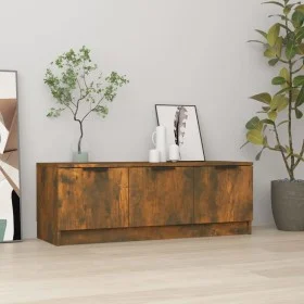 Mueble de TV madera contrachapada roble ahumado 102x35x36,5 cm de vidaXL, Muebles TV - Ref: Foro24-817081, Precio: 54,44 €, D...