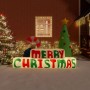 Decoración inflable Merry Christmas con LED 197 cm de vidaXL, Luces de Navidad - Ref: Foro24-345296, Precio: 57,29 €, Descuen...