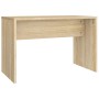 Taburete de tocador contrachapada roble Sonoma 70x35x45 cm de vidaXL, Bancos de tocador - Ref: Foro24-802816, Precio: 31,67 €...