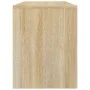 Frisierhocker aus Sonoma-Eichensperrholz, 70 x 35 x 45 cm von vidaXL, Schminkbänke - Ref: Foro24-802816, Preis: 31,21 €, Raba...
