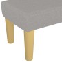 Banco de tela gris claro 100x30x30 cm de vidaXL, Bancos - Ref: Foro24-346652, Precio: 42,79 €, Descuento: %