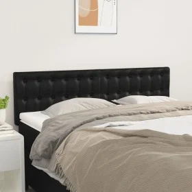 Kopfteile 2 Einheiten schwarzes Kunstleder 72x5x78/88 cm von vidaXL, Kopf- und Fußteile - Ref: Foro24-346464, Preis: 62,58 €,...