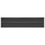 Estantes de pared 2 uds acero inoxidable negro 100x23,5x3 cm en Estanterías | Comprar online en Foru.es