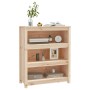 Estantería madera maciza de pino 80x35x68 cm de vidaXL, Librerías y estanterías - Ref: Foro24-821679, Precio: 100,90 €, Descu...