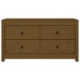 Armario auxiliar madera maciza de pino marrón miel 100x40x54 cm de vidaXL, Aparadores - Ref: Foro24-821777, Precio: 133,62 €,...