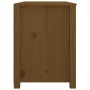 Armario auxiliar madera maciza de pino marrón miel 100x40x54 cm de vidaXL, Aparadores - Ref: Foro24-821777, Precio: 133,62 €,...