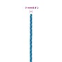 Cuerda de trabajo polipropileno azul 3 mm 25 m de vidaXL, Sogas y cuerdas metálicas - Ref: Foro24-152957, Precio: 9,28 €, Des...