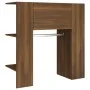 Mueble de recibidor madera ingeniería marrón roble 97,5x37x99cm de vidaXL, Taquillas y armarios de almacenamiento - Ref: Foro...
