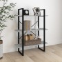 Estantería madera contrachapada gris Sonoma 80x30x105 cm de vidaXL, Librerías y estanterías - Ref: Foro24-821316, Precio: 50,...