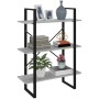 Estantería madera contrachapada gris Sonoma 80x30x105 cm de vidaXL, Librerías y estanterías - Ref: Foro24-821316, Precio: 50,...