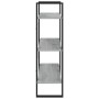 Estantería madera contrachapada gris Sonoma 80x30x105 cm de vidaXL, Librerías y estanterías - Ref: Foro24-821316, Precio: 50,...
