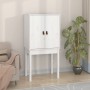 Aparador alto madera maciza de pino blanco 60x40x120 cm de vidaXL, Aparadores - Ref: Foro24-821745, Precio: 99,24 €, Descuent...