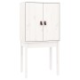 Aparador alto madera maciza de pino blanco 60x40x120 cm de vidaXL, Aparadores - Ref: Foro24-821745, Precio: 99,24 €, Descuent...