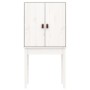 Aparador alto madera maciza de pino blanco 60x40x120 cm de vidaXL, Aparadores - Ref: Foro24-821745, Precio: 99,24 €, Descuent...