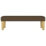 Banco de tela marrón 100x30x30 cm de vidaXL, Bancos - Ref: Foro24-346655, Precio: 39,69 €, Descuento: %