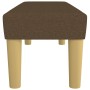 Banco de tela marrón 100x30x30 cm de vidaXL, Bancos - Ref: Foro24-346655, Precio: 39,69 €, Descuento: %